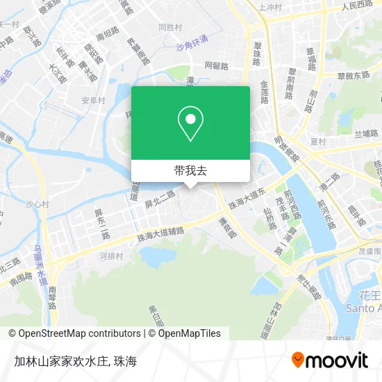 加林山家家欢水庄地图
