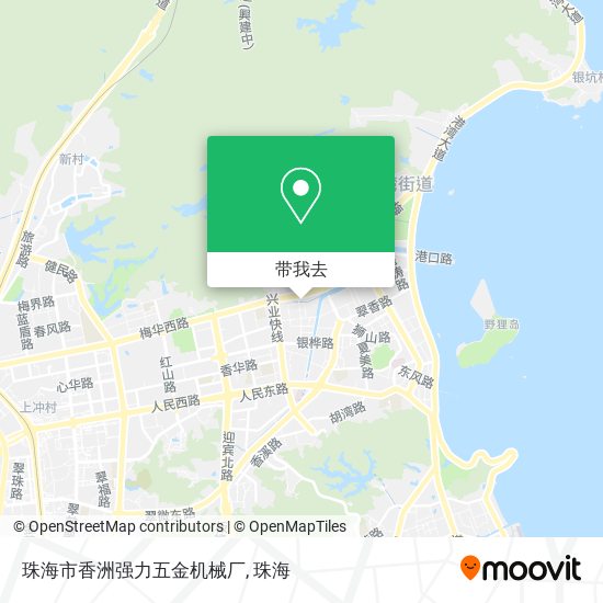 珠海市香洲强力五金机械厂地图