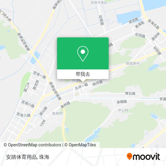 安踏体育用品地图