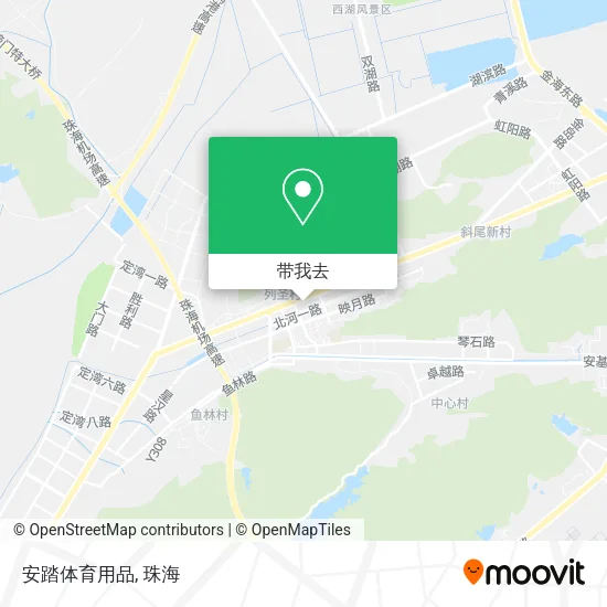 安踏体育用品地图