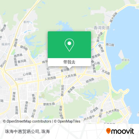 珠海中惠贸易公司地图