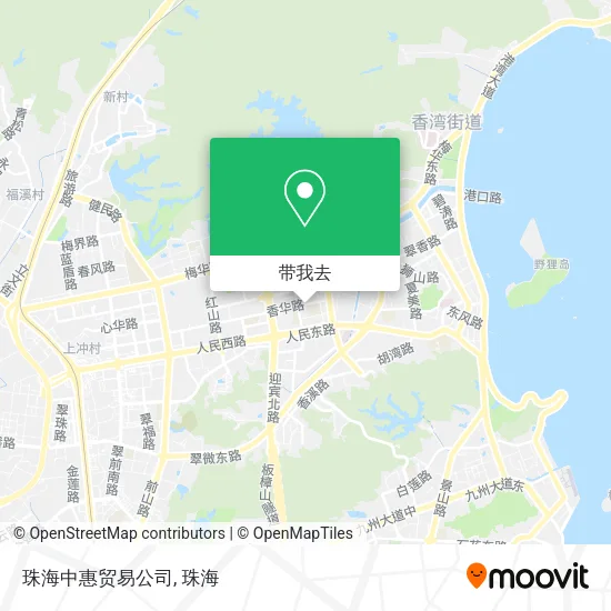 珠海中惠贸易公司地图