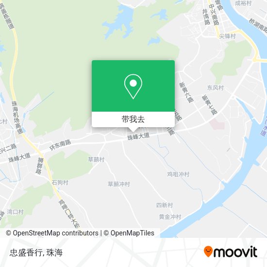 忠盛香行地图