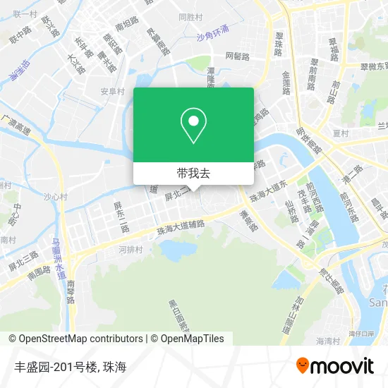 丰盛园-201号楼地图