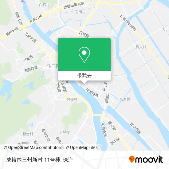 成裕围三州新村-11号楼地图