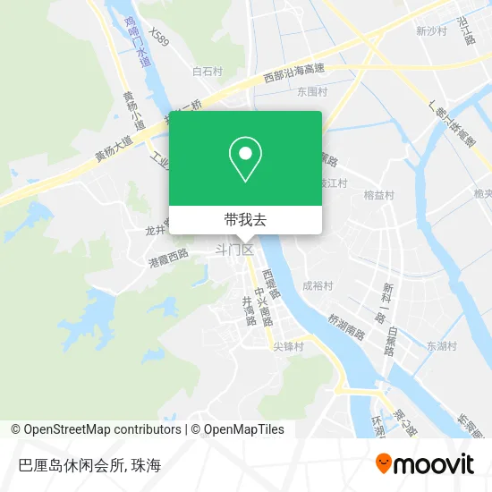巴厘岛休闲会所地图