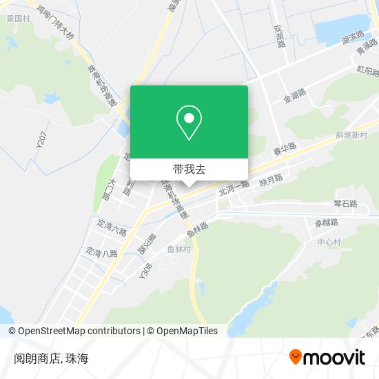 阅朗商店地图