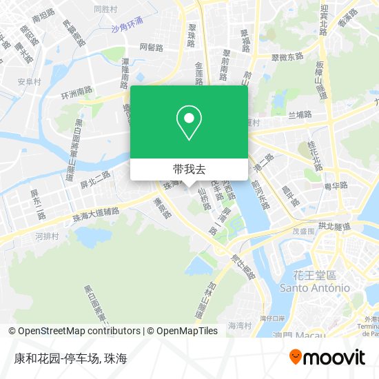 康和花园-停车场地图