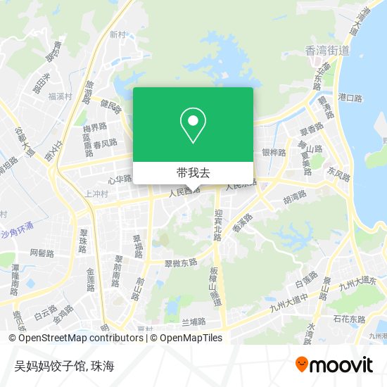 吴妈妈饺子馆地图