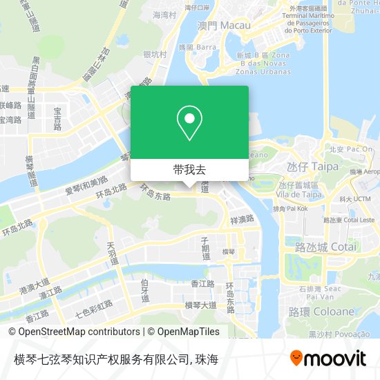 横琴七弦琴知识产权服务有限公司地图