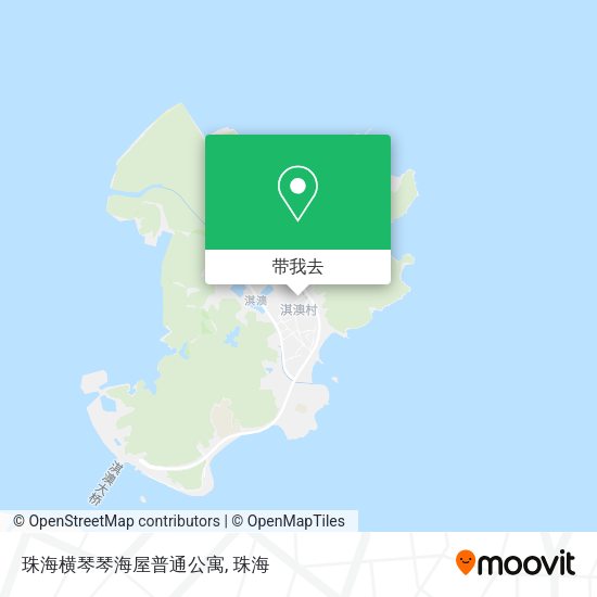 珠海横琴琴海屋普通公寓地图