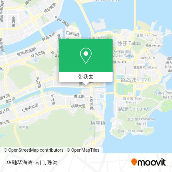 华融琴海湾-南门地图