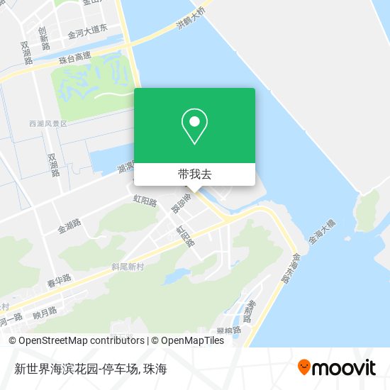 新世界海滨花园-停车场地图