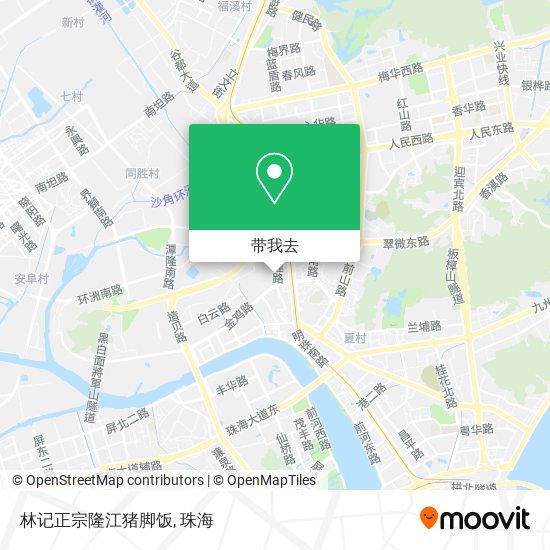林记正宗隆江猪脚饭地图