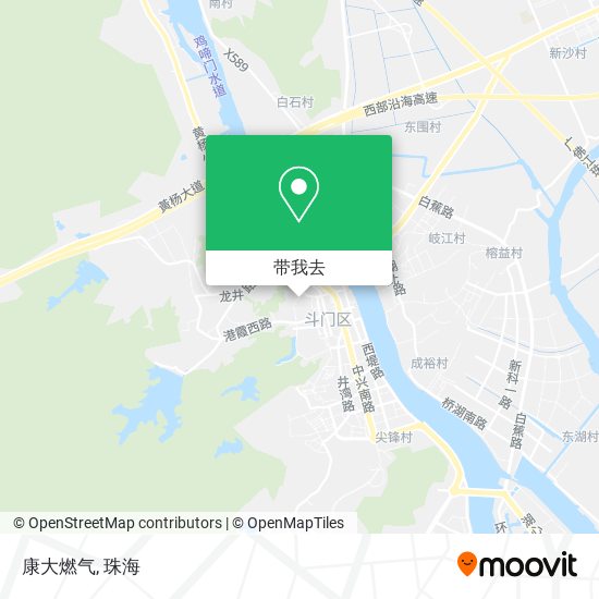 康大燃气地图