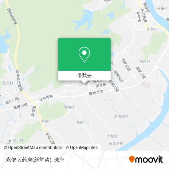 永健大药房(新堂路)地图