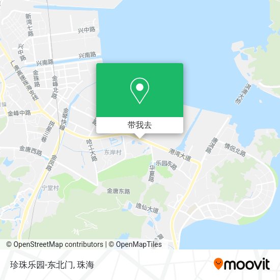 珍珠乐园-东北门地图