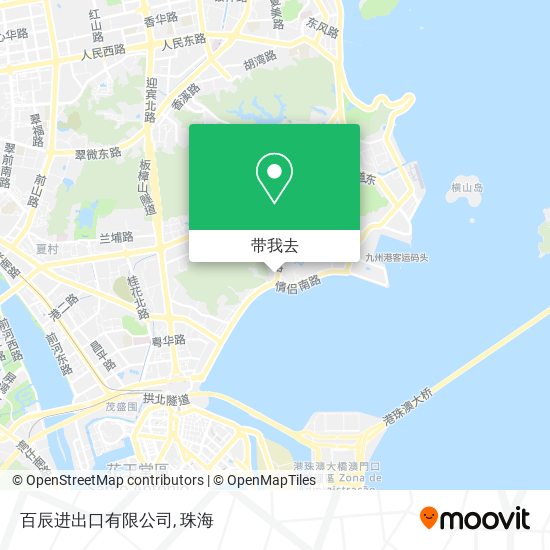 百辰进出口有限公司地图