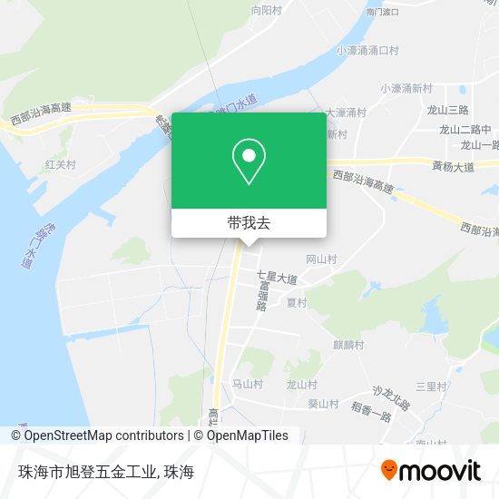 珠海市旭登五金工业地图