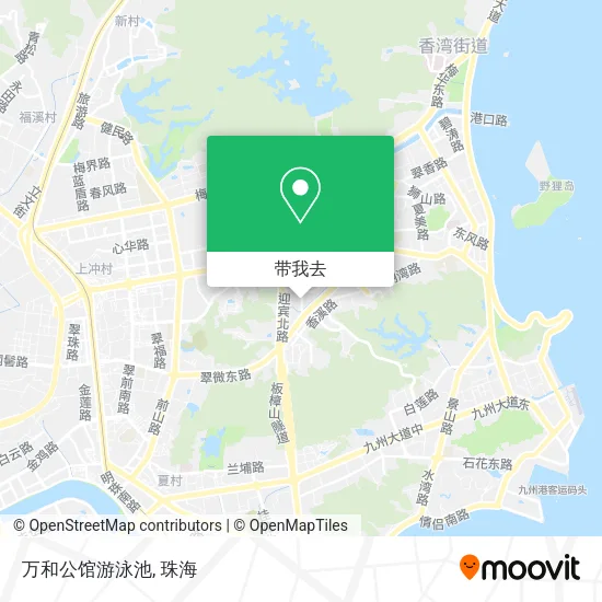 万和公馆游泳池地图