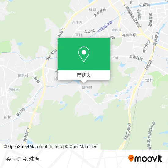 会同壹号地图