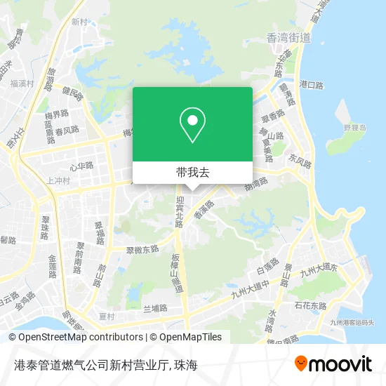 港泰管道燃气公司新村营业厅地图