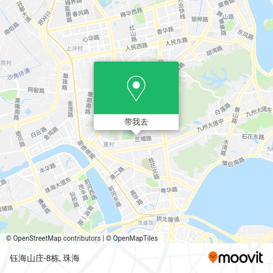 钰海山庄-8栋地图