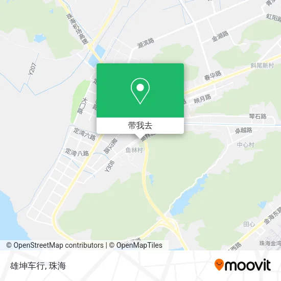 雄坤车行地图