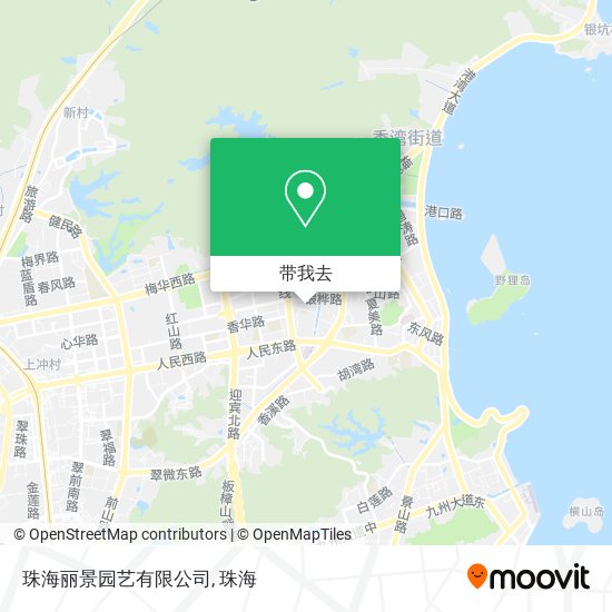 珠海丽景园艺有限公司地图