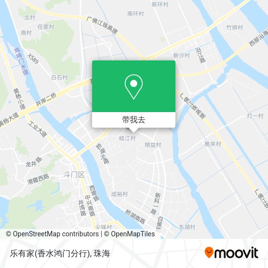 乐有家(香水鸿门分行)地图