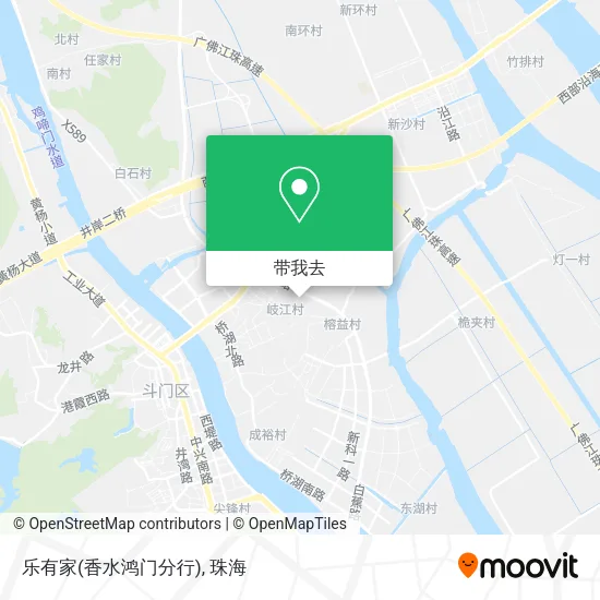 乐有家(香水鸿门分行)地图