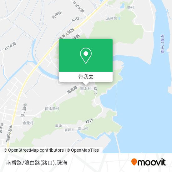 南桥路/浪白路(路口)地图