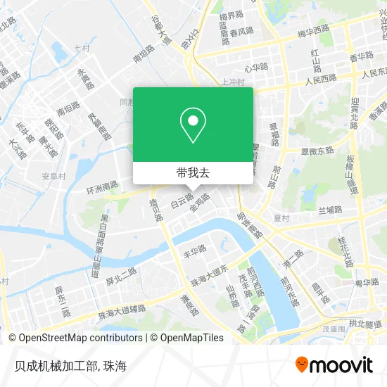 贝成机械加工部地图