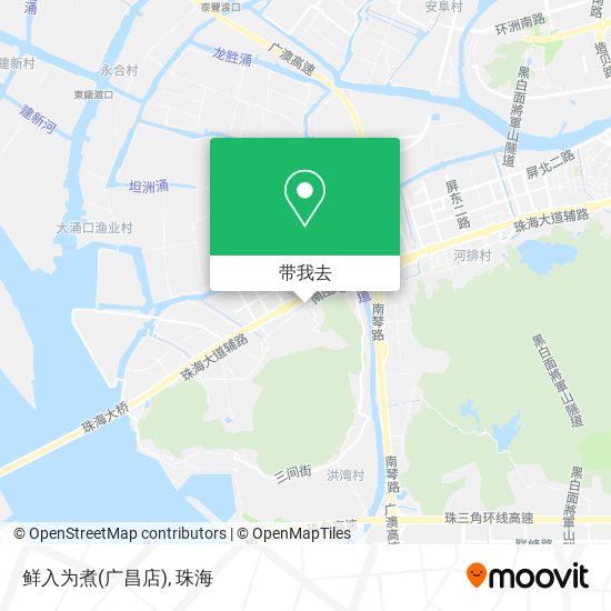 鲜入为煮(广昌店)地图