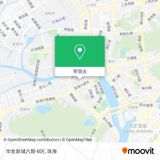 华发新城六期-B区地图