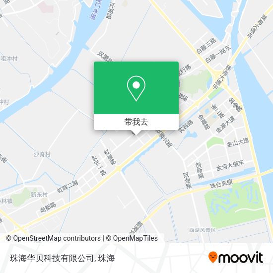 珠海华贝科技有限公司地图