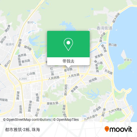 都市雅筑-2栋地图