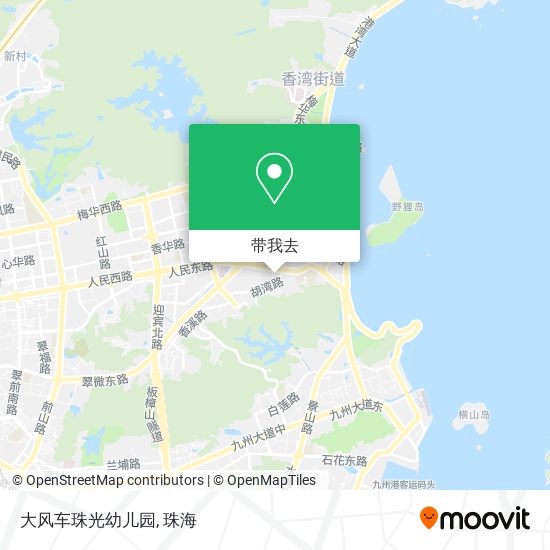 大风车珠光幼儿园地图