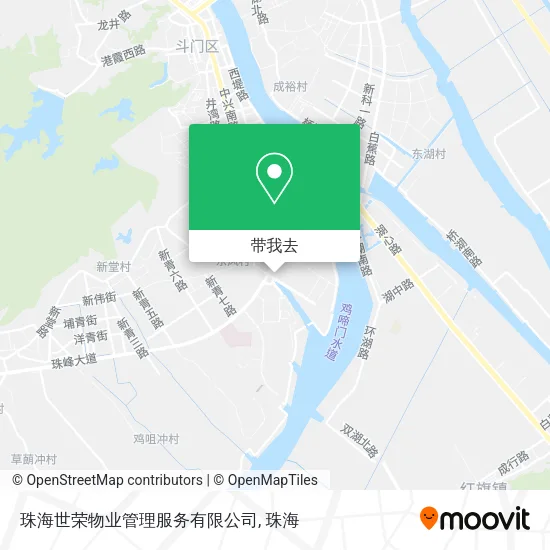 珠海世荣物业管理服务有限公司地图
