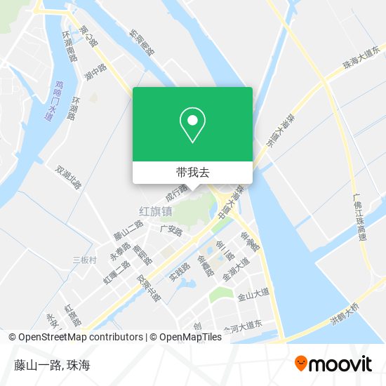 藤山一路地图