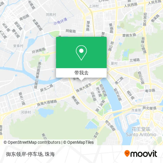 御东领岸-停车场地图