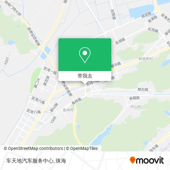 车天地汽车服务中心地图