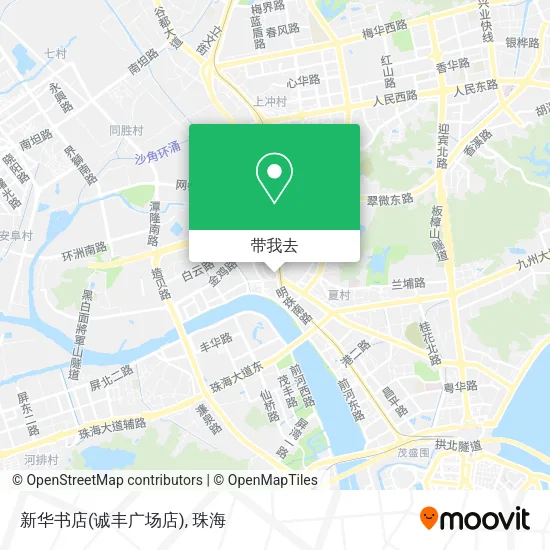 新华书店(诚丰广场店)地图