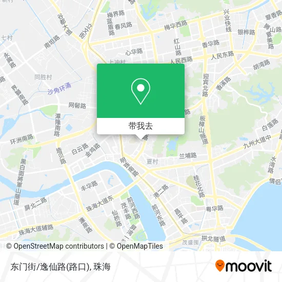东门街/逸仙路(路口)地图