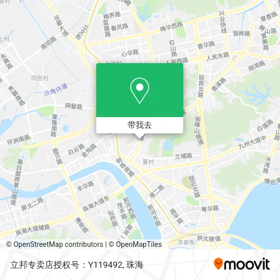 立邦专卖店授权号：Y119492地图