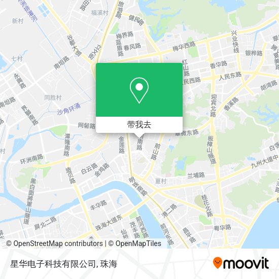 星华电子科技有限公司地图