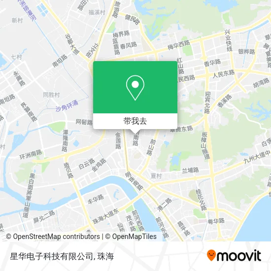星华电子科技有限公司地图