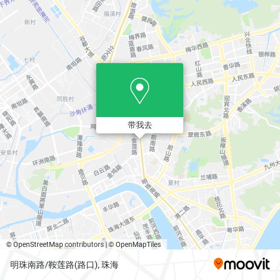 明珠南路/鞍莲路(路口)地图