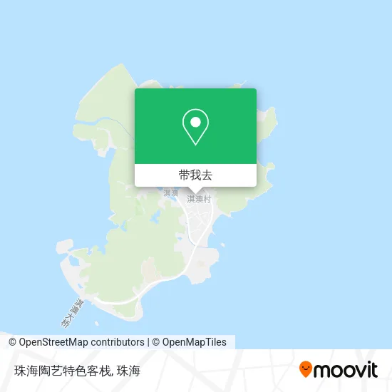 珠海陶艺特色客栈地图