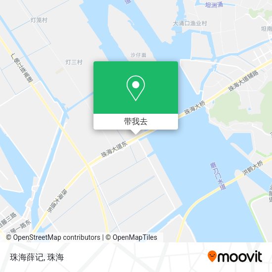 珠海薛记地图